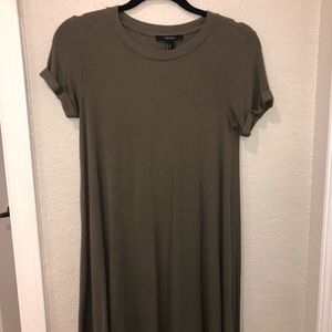 Olive Green Dress